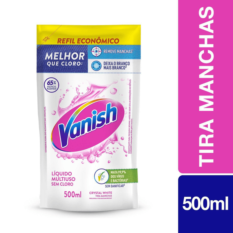 Tira-Manchas-Vanish-Liquido-Crystal-White-para-roupas-brancas-Refil-Economico-500ml