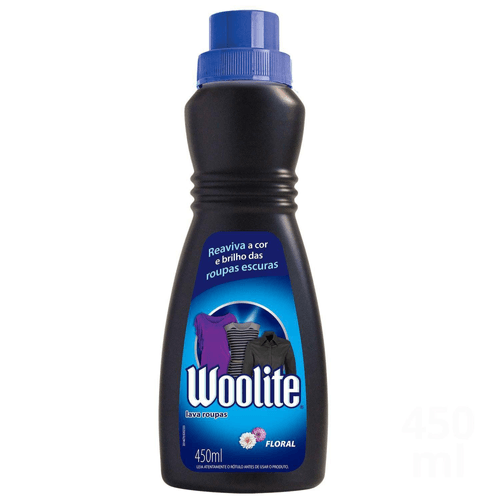 Lava Roupas Woolite para Roupas Escuras Floral 450ml