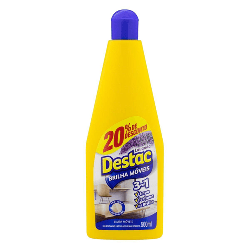 Brilha Móveis Destac Lavanda 500mL 20% de Desconto