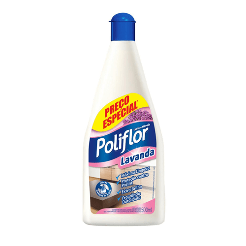 Lustra Móveis Poliflor 500mL 20% de desconto