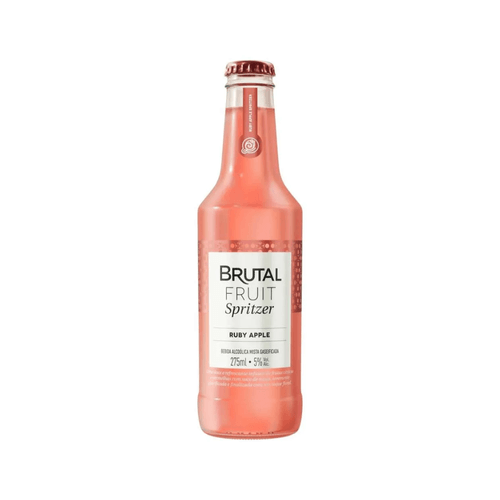 Bebida Mista Alcoólica Gaseificada Ruby Apple Brutal Fruit Garrafa 275ml