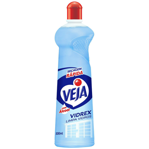 Limpa Vidros Veja Vidrex Tradicional 500ml