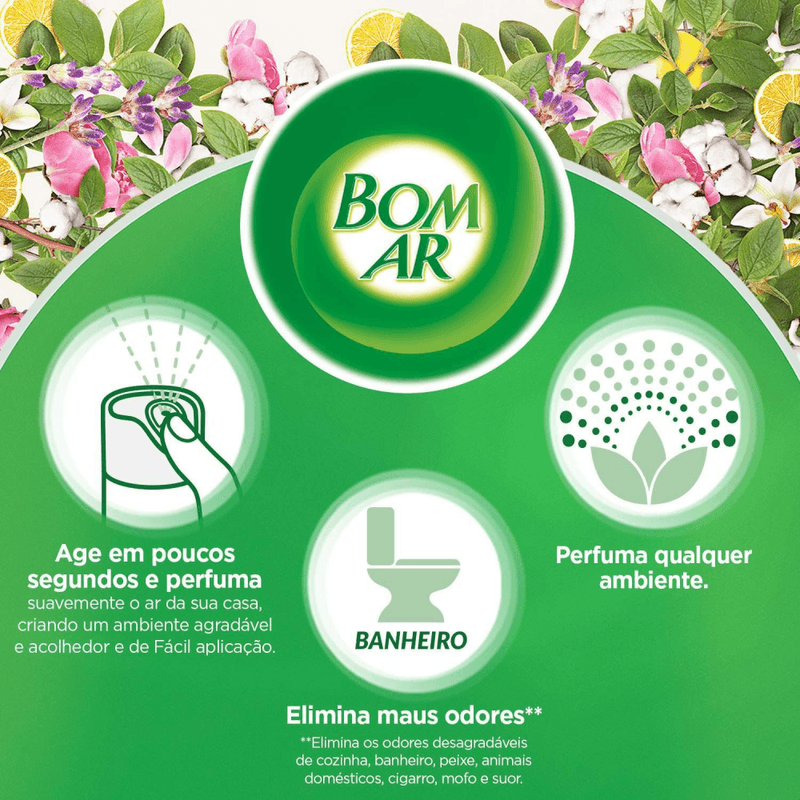 Aromatizador-Bom-Ar-Aerossol-Campos-de-Lavanda-360ml-Embalagem-Economica