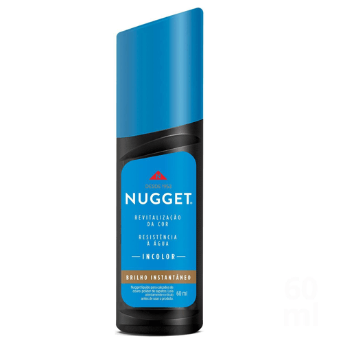 Graxa para Sapato Líquida Incolor Nugget 60ml