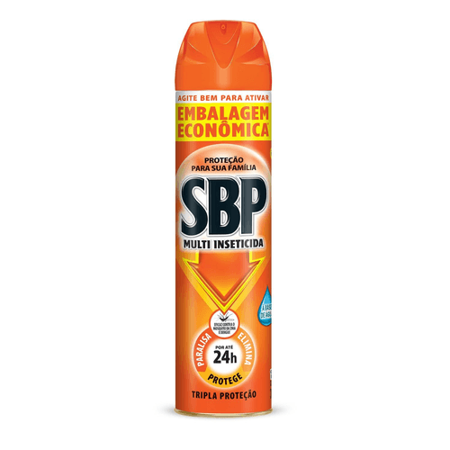 SBP Multi Inseticida Aerossol 380ml Embalagem Econômica