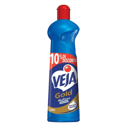 Limpador Multiuso Veja Gold Original 500ml com 10% de Desconto