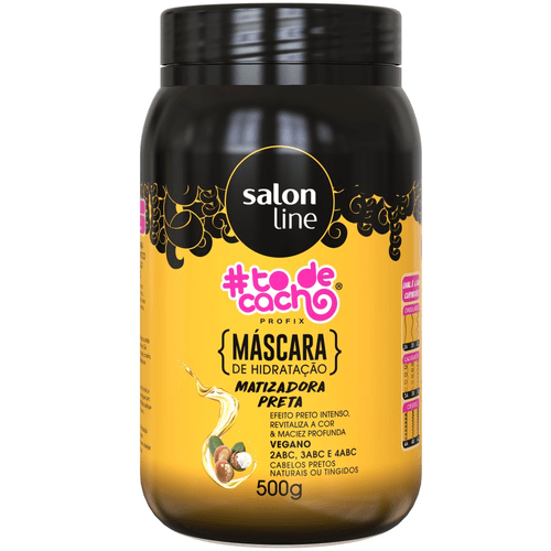 MASCARA CAB SALON LINE MAIONESE 500G PT MATIZADORA