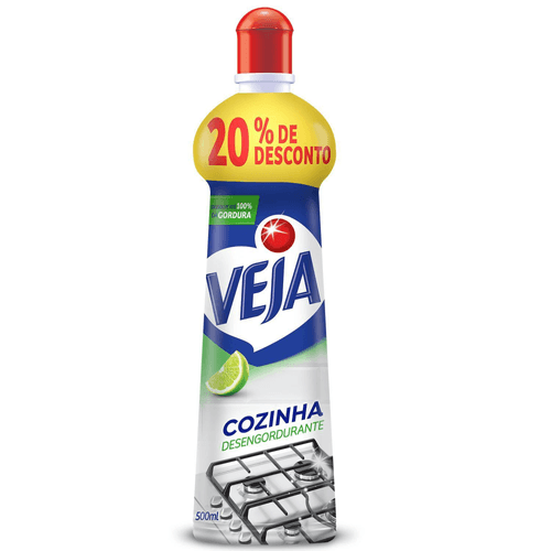 Desengordurante Veja Cozinha Limão 500ml Oferta