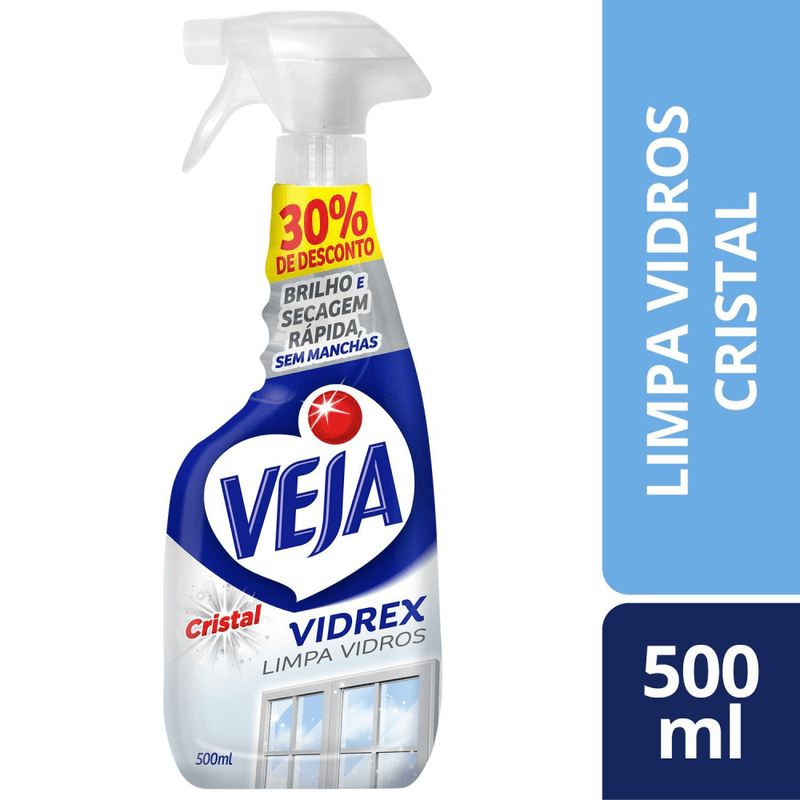 Limpa-Vidros-Spray-Veja-Vidrex-Cristal-500ml-Oferta