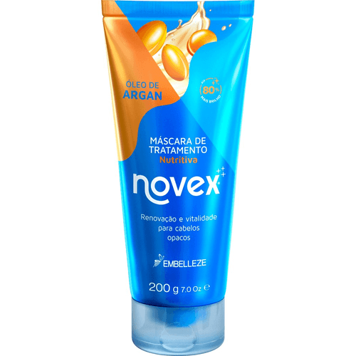 Mascara Cabelo Novex Oleo Argan 200g Renovacao E V