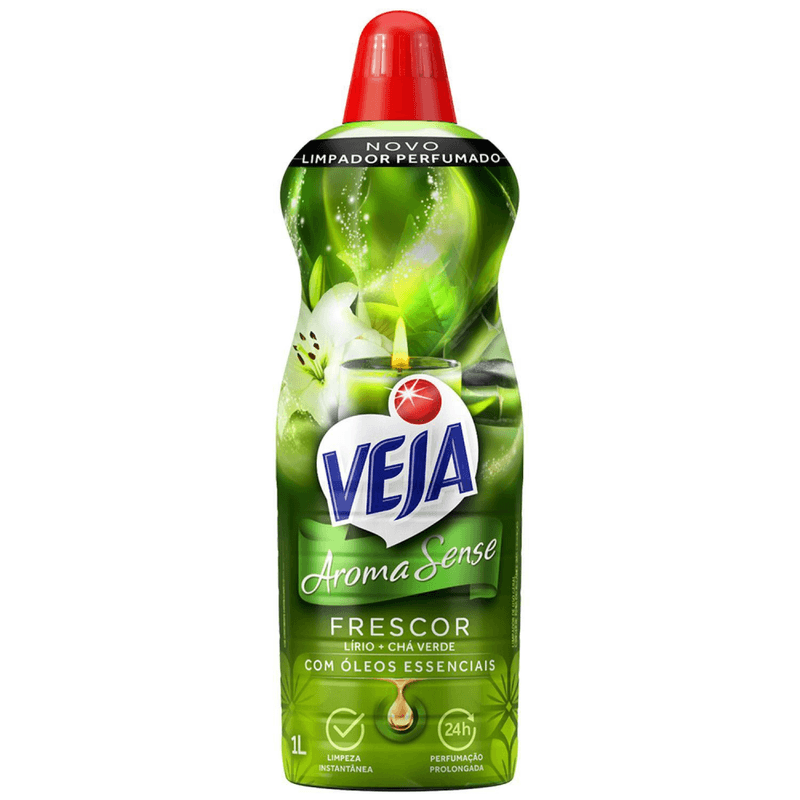 Limpador-Perfumado-Veja-Aroma-Sense-Frescor-1L-com-oleos-essenciais