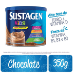 Po-para-Preparo-de-Bebida-Enriquecido-com-Vitaminas-e-Minerais-Chocolate-Sustagen-Kids-Lata-350g