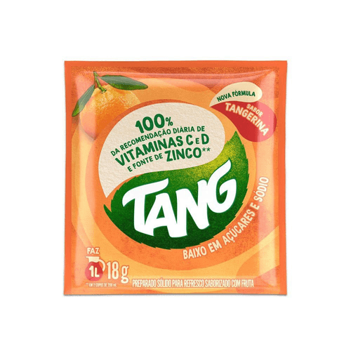 Refresco Em Pó Tang Tangerina 18g