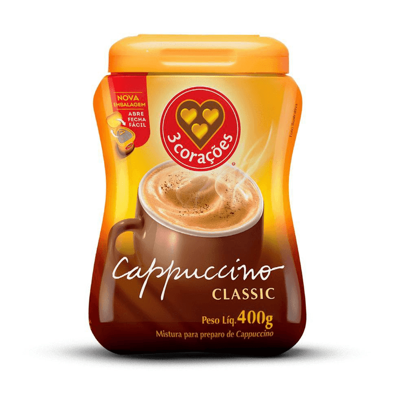 Cappuccino-Classic-3-Coracoes-Pote-400g