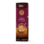 Cafe-em-Capsula-Torrado-e-Moido-Espresso-Atento-Tres-Caixa-80g-10-Unidades-8g-Cada