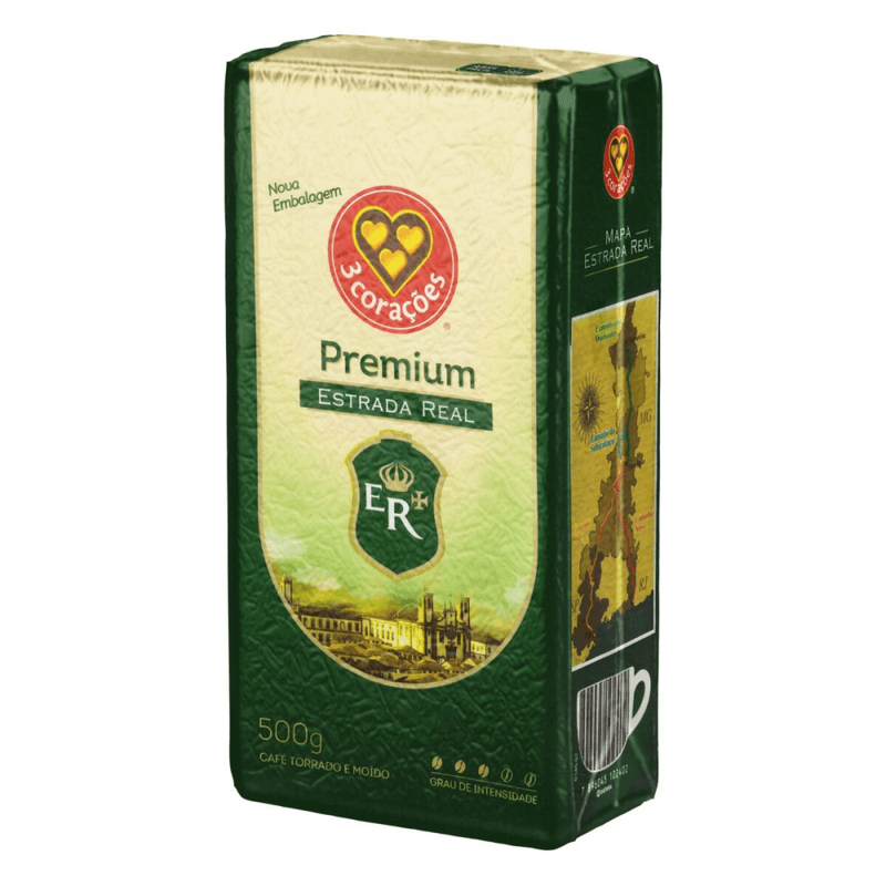 Cafe-Torrado-e-Moido-a-Vacuo-3-Coracoes-Estrada-Real-Premium-Pacote-500g