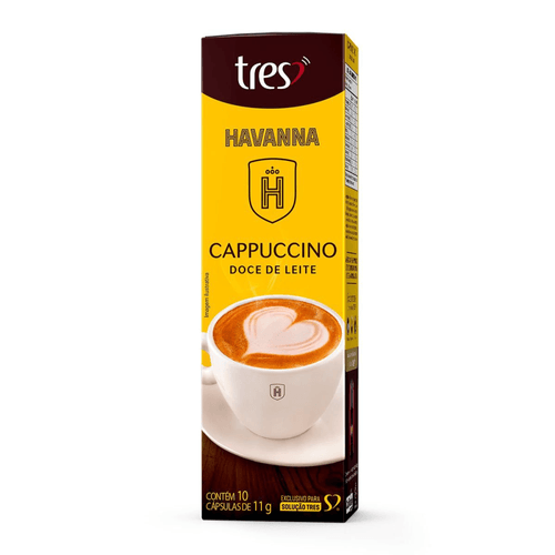 Capsula de Cappuccino Doce De Leite 3 Corações 10 unid