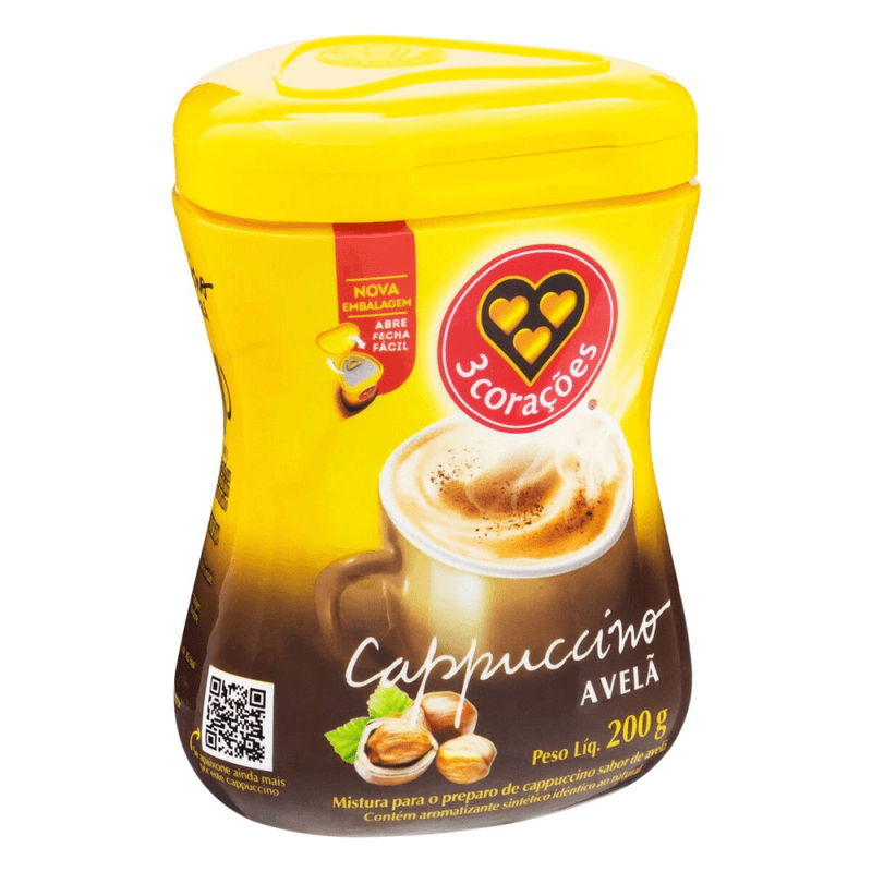 Cappuccino-Avela-3-Coracoes-Pote-200g