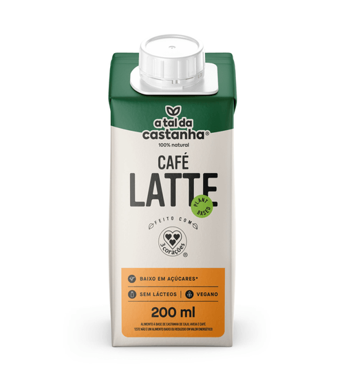 Bebida Vegetal Café Latte A Tal da Castanha 200ml