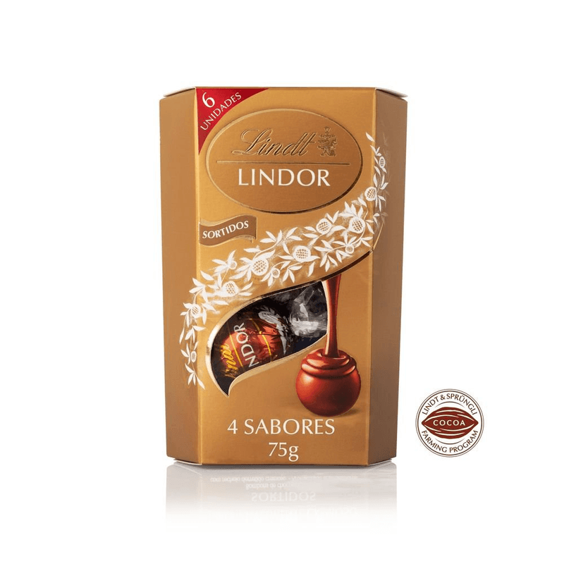 Bombom-Italiano-de-Chocolate-Sortido-com-Recheio-Derretido-Cremoso-Lindt-Lindor-Caixa-75g-6-Unidades