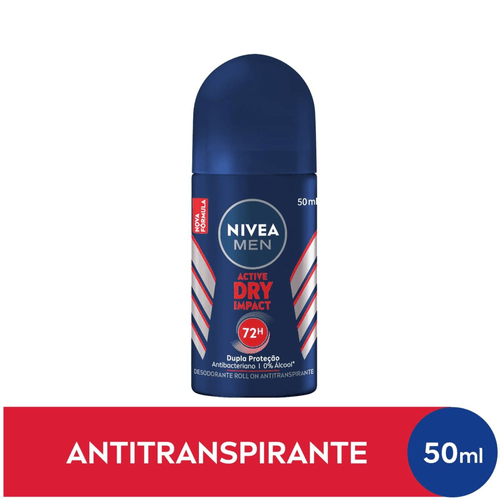 NIVEA MEN Desodorante Antitranspirante Roll On Dry Impact 50ml