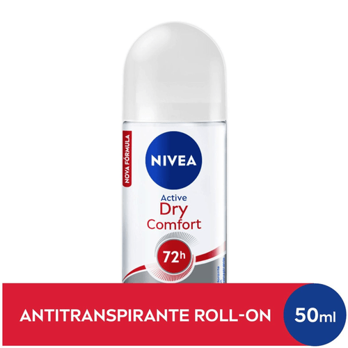 NIVEA Desodorante Antitranspirante Roll On Dry Comfort 50ml