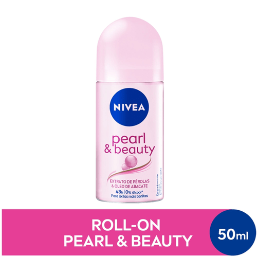 NIVEA Desodorante Antitranspirante Roll On Pearl & Beauty 50ml