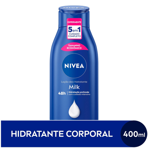 NIVEA Loção Hidratante Milk Pele Seca a Extrasseca 400ml