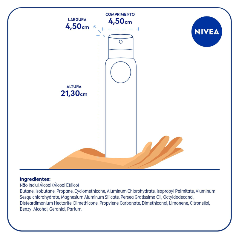 Desodorante-Antitranspirante-Aerossol-48h-Nivea-Dry-Comfort-Plus-Spray-Leve-200ml-Pague-150ml