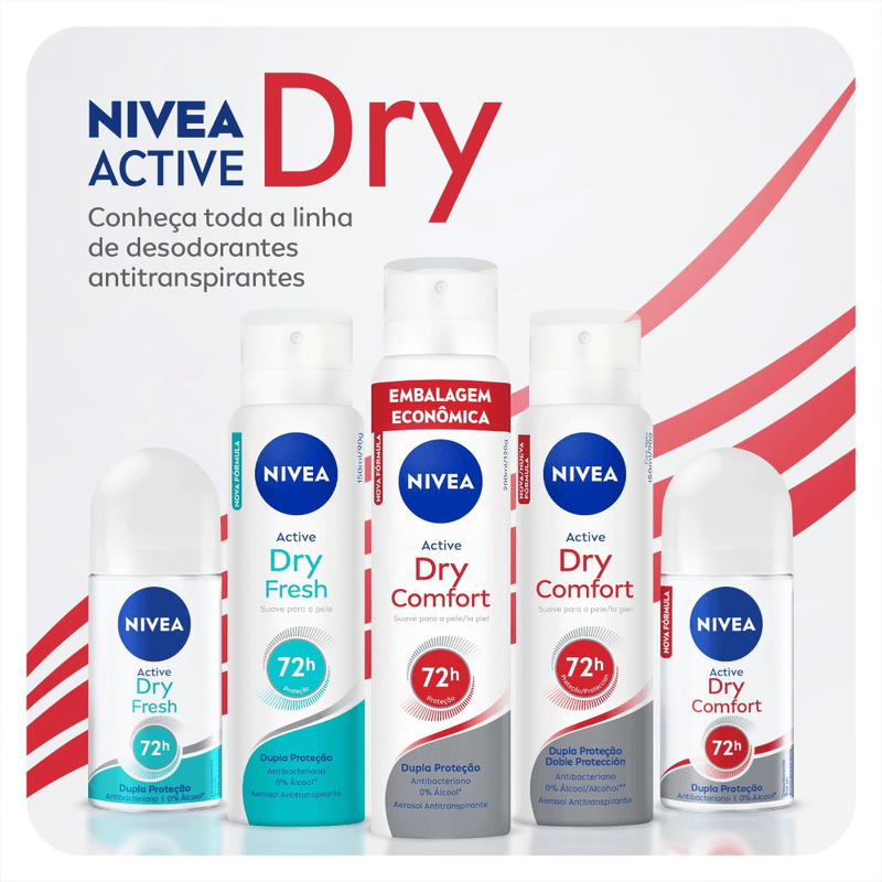 Desodorante-Antitranspirante-Aerossol-48h-Nivea-Dry-Comfort-Plus-Spray-Leve-200ml-Pague-150ml