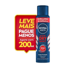 Desodorante-Antitranspirante-Aerossol-48h-Nivea-Men-Dry-Impact-Plus-Spray-Leve-200ml-Pague-150ml