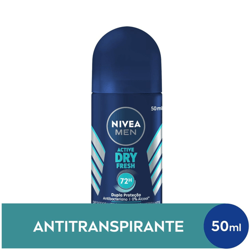 NIVEA MEN Desodorante Antitranspirante Roll On Dry Fresh 50ml