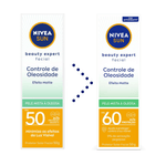 Kit-Nivea-Facial-Protetor-Solar-Sun-Beauty-Expert-FPS50-50g---Hidratante-em-Gel-com-Acido-Hialuronico-e-Pepino-100g---Sabonete-em-Gel-150ml