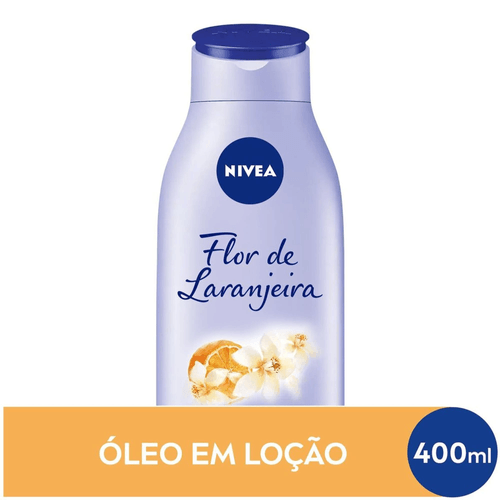 NIVEA Loção Hidratante Óleos Essenciais Flor de Laranjeira & Óleo de Abacate 400ml