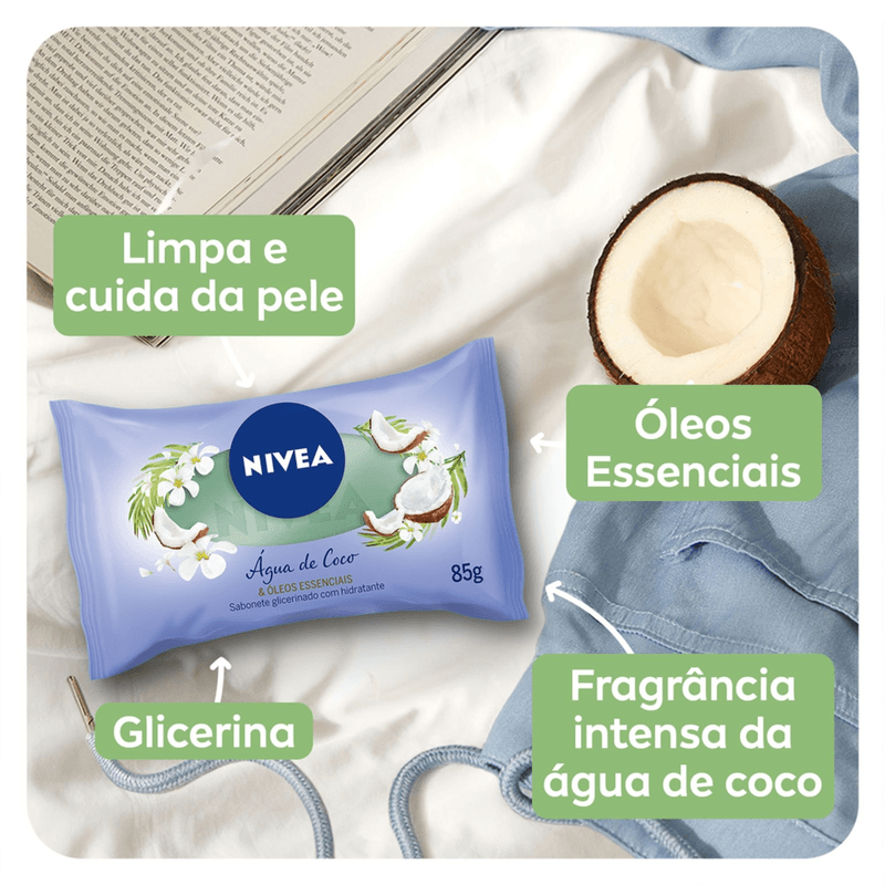 NIVEA-Sabonete-em-Barra-Agua-de-Coco---Oleos-Essenciais-85g