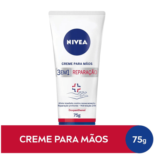 NIVEA Creme para Mãos Reparação com Dexpanthenol 75g