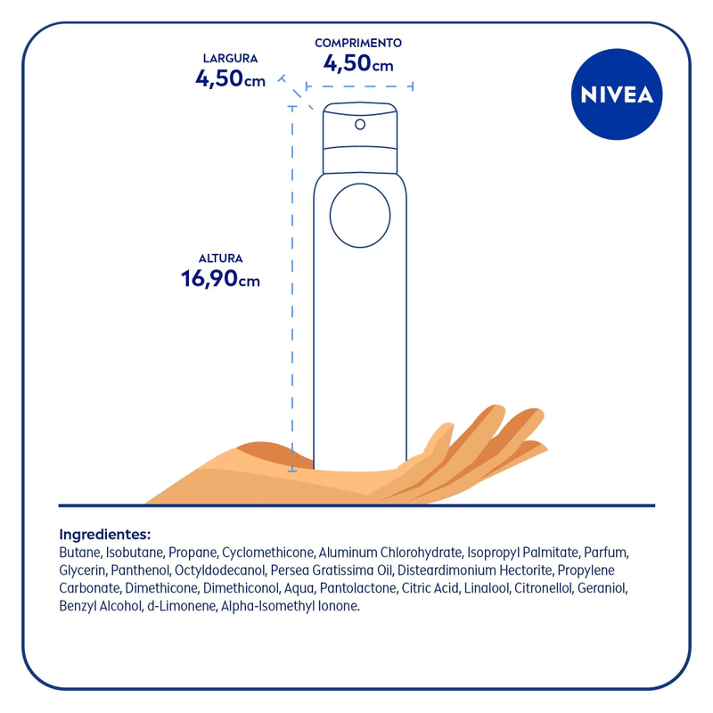 NIVEA-Desodorante-Antitranspirante-Aerossol-Protect---Care-200ml