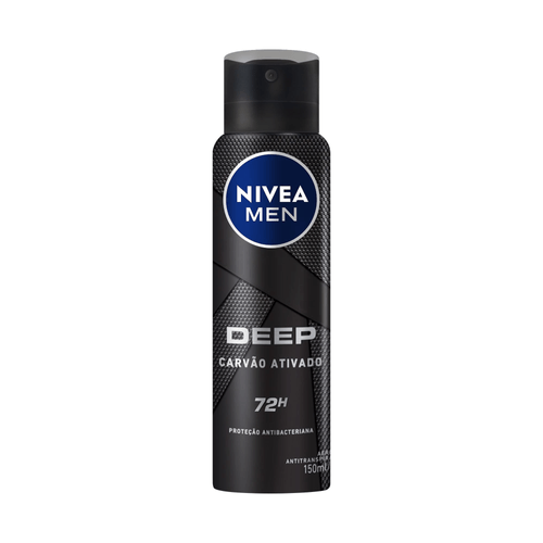 NIVEA MEN Desodorante Antitranspirante Aerossol Deep Original 150ml