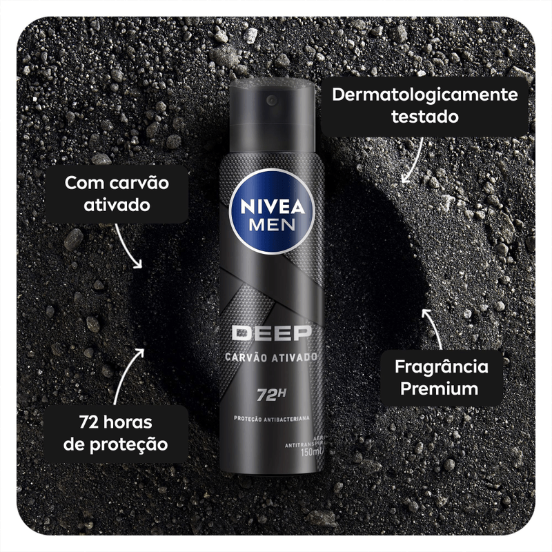 NIVEA-MEN-Desodorante-Antitranspirante-Aerossol-Deep-Original-150ml