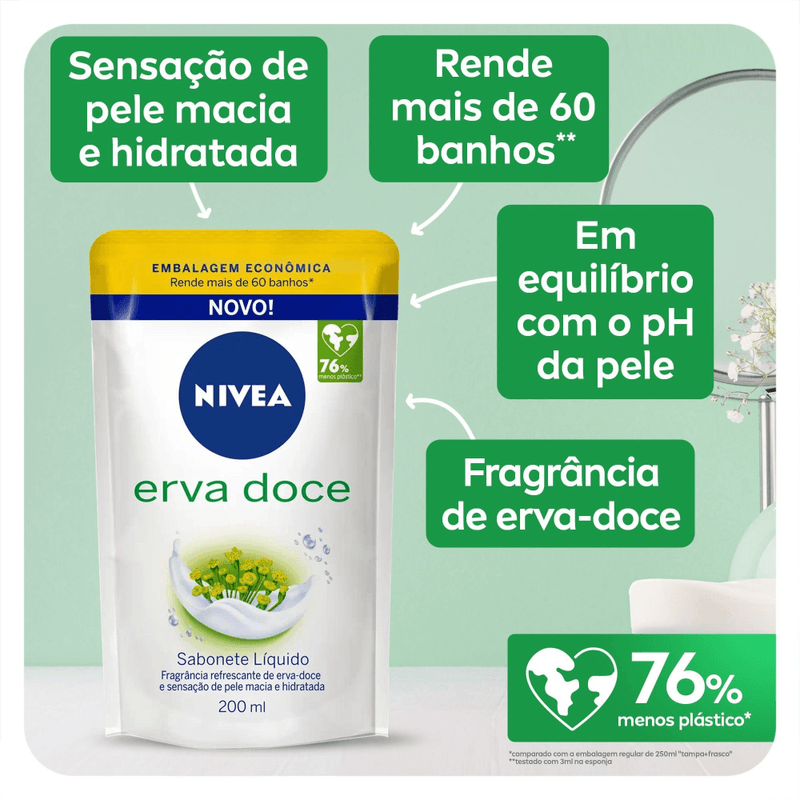 NIVEA-Sabonete-Liquido-Refil-Erva-Doce-200ml