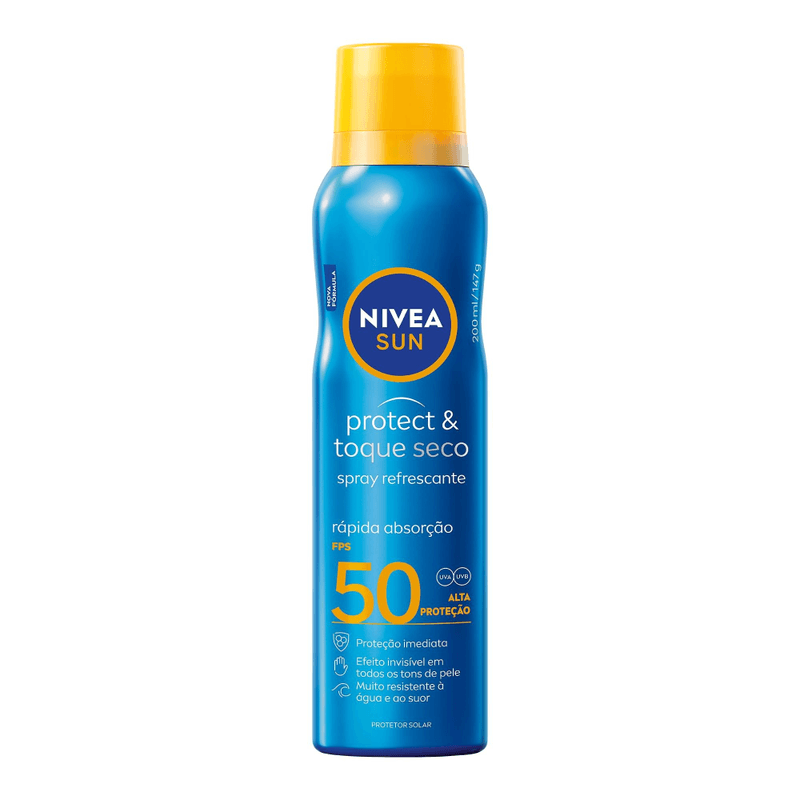 Protetor-Solar-Spray-Refrescante-Protect---Toque-Seco-FPS50---Nivea---200ml