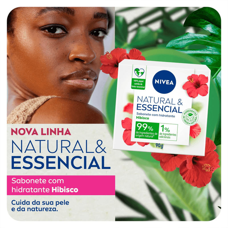 NIVEA-Sabonete-em-Barra-Natural---Essencial-Hibisco-90g