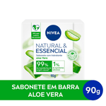 NIVEA-Sabonete-em-Barra-Natural---Essencial-Aloe-e-Vera-90g