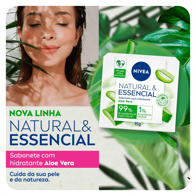 NIVEA-Sabonete-em-Barra-Natural---Essencial-Aloe-e-Vera-90g