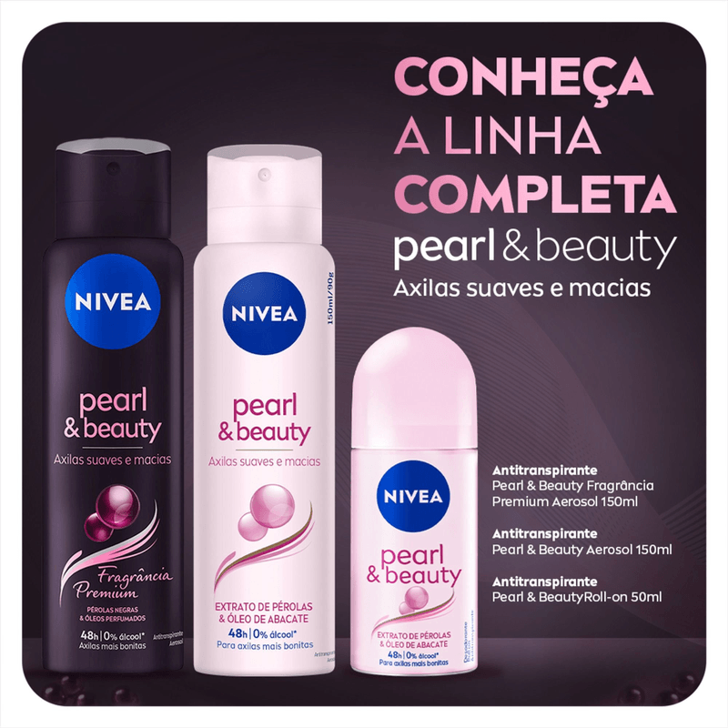 NIVEA-Desodorante-Antitranspirante-Aerossol-Pearl---Beauty-Fragrancia-Premium-150ml