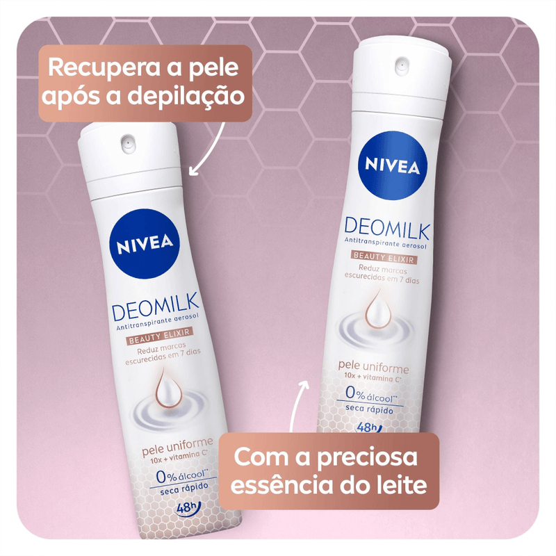 NIVEA-Desodorante-Antitranspirante-Aerossol-Deomilk-Pele-Uniforme-150ml