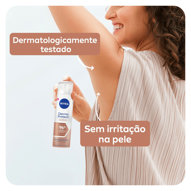 NIVEA-Desodorante-Antitranspirante-Aerossol-Derma-Protect-Clinical-150ml