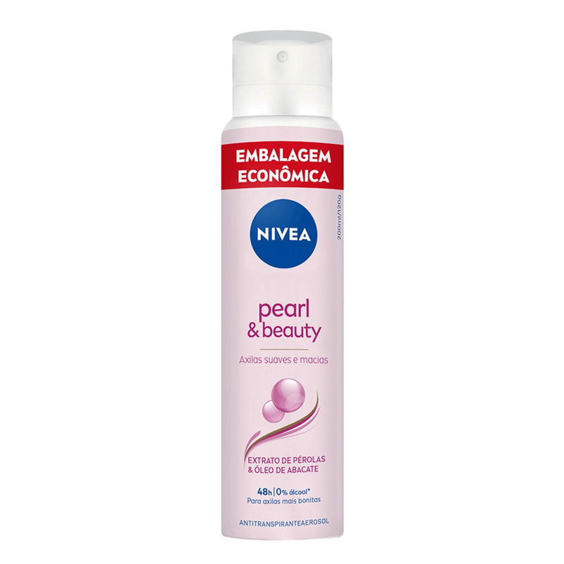 NIVEA-Desodorante-Antitranspirante-Aerossol-Pearl---Beauty-200ml