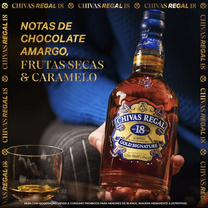 Whisky-Escoces-BlendedGold-Signature-18-Anos-Chivas-Regal-Garrafa-750ml