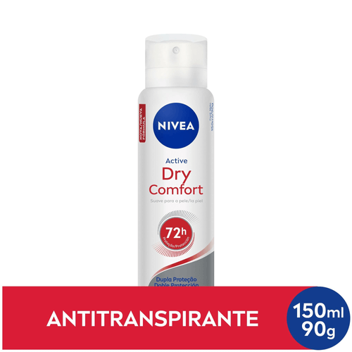 NIVEA Desodorante Antitranspirante Aerossol Dry Comfort 150ml